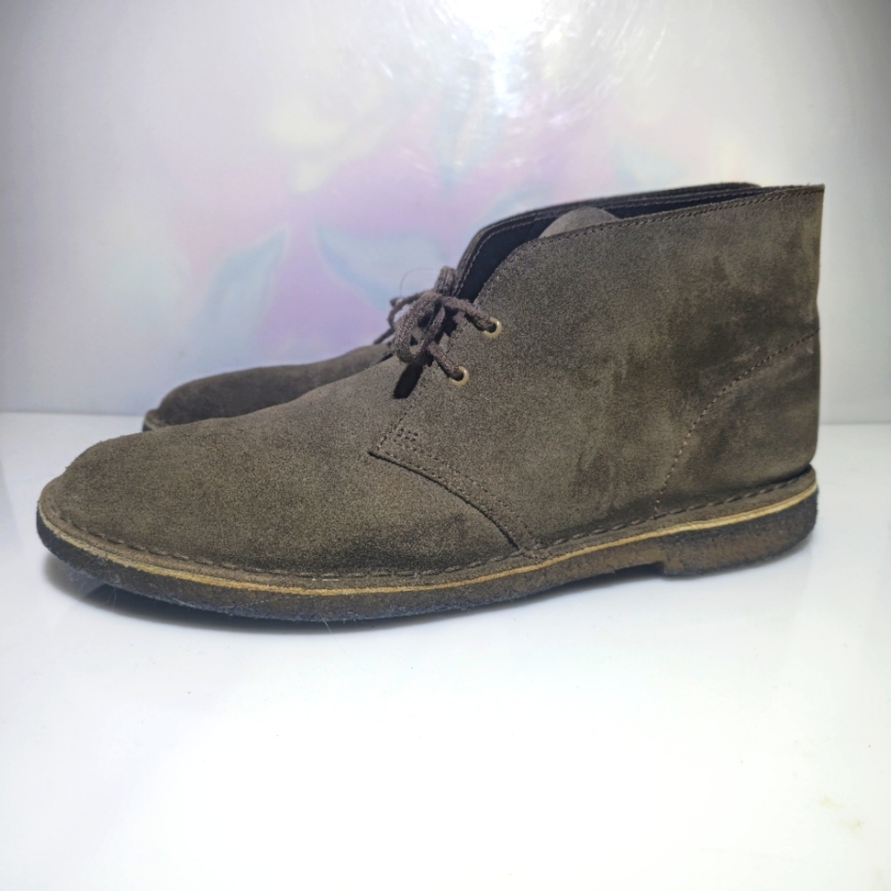 Clarks Original Desert Boot Brown Chukka Suede Men's Size 13